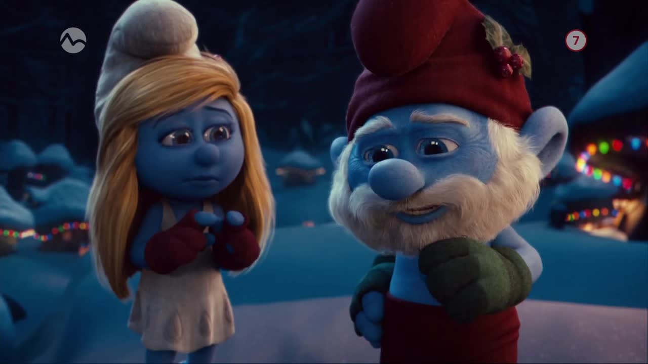 Šmolkovia – Vianočná koleda The Smurfs A Christmas Carol 2011 SK TvRip HEVC 720p mp4